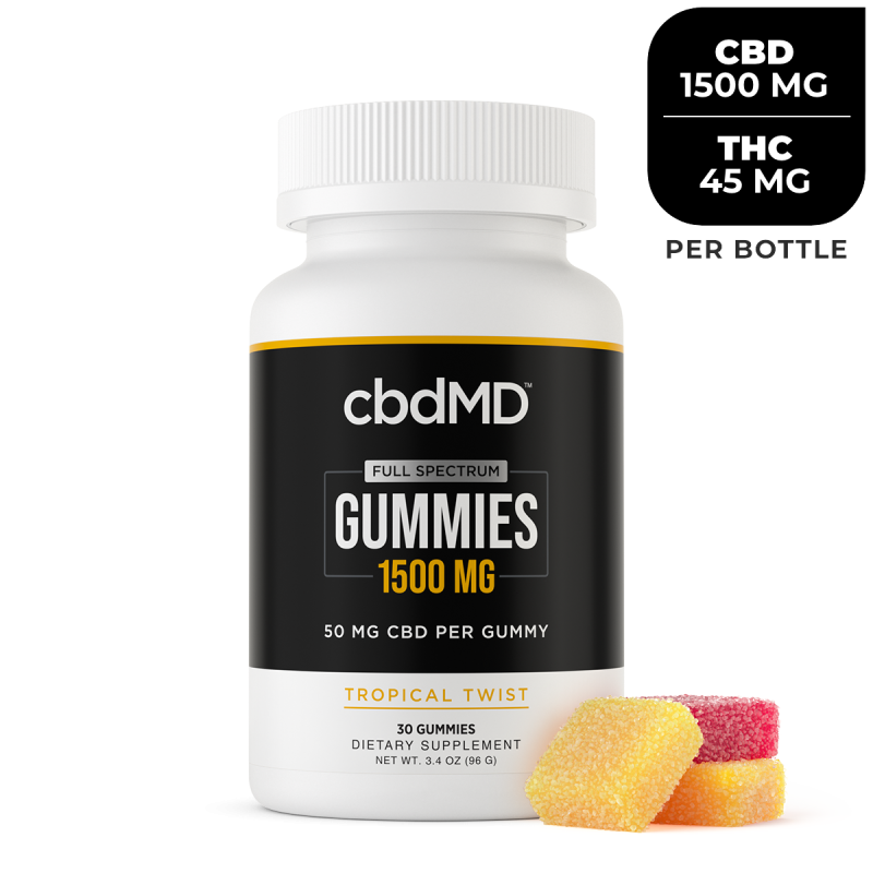 cbdMD - Full Spectrum CBD Gummies