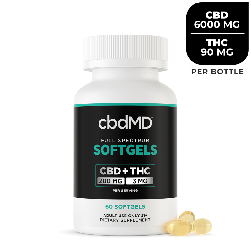 cbdMD - Full Spectrum Softgels